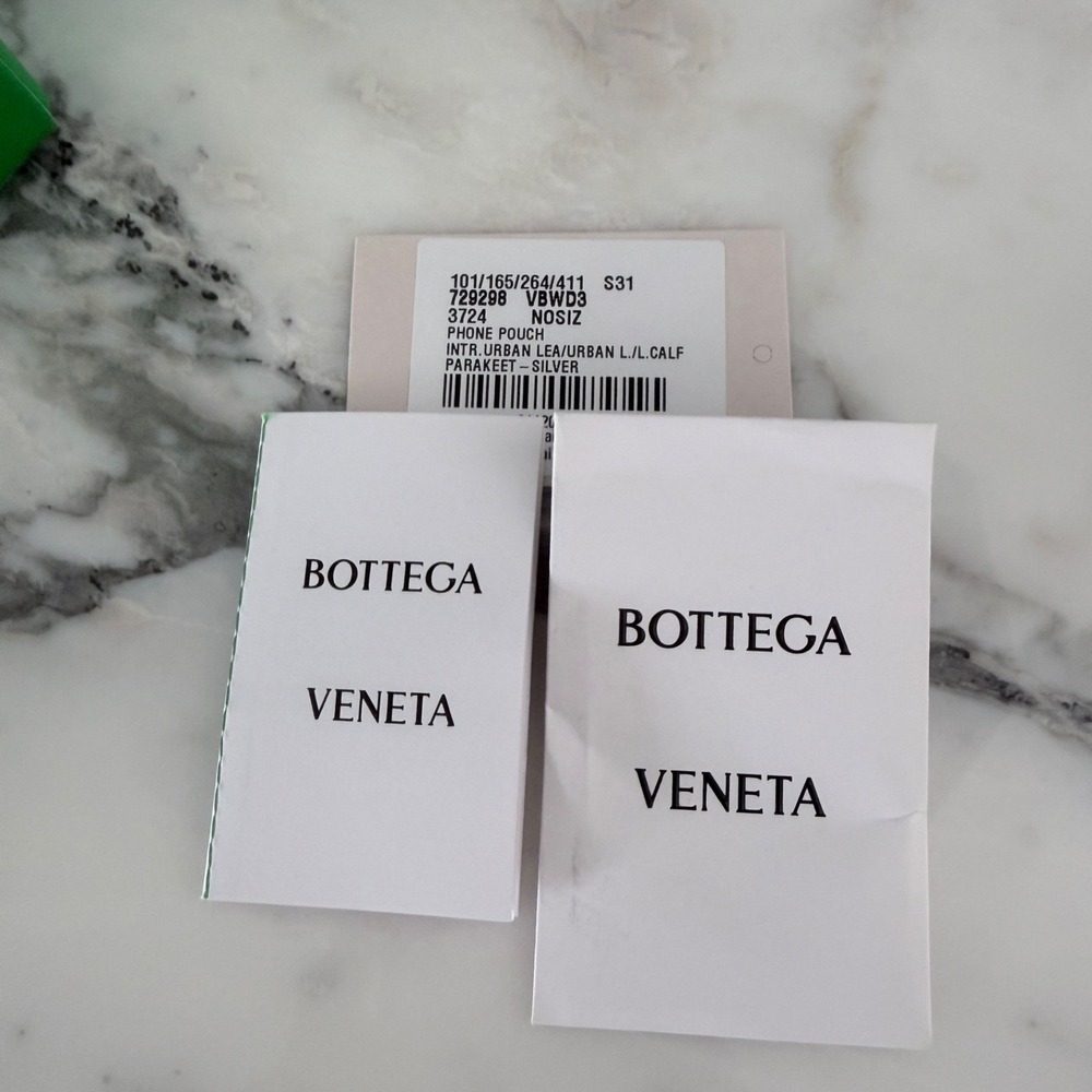 BOTTEGA VENETA 729298 Intrecciato Green Leather Cassette Shoulder bag - Picture 3 of 15